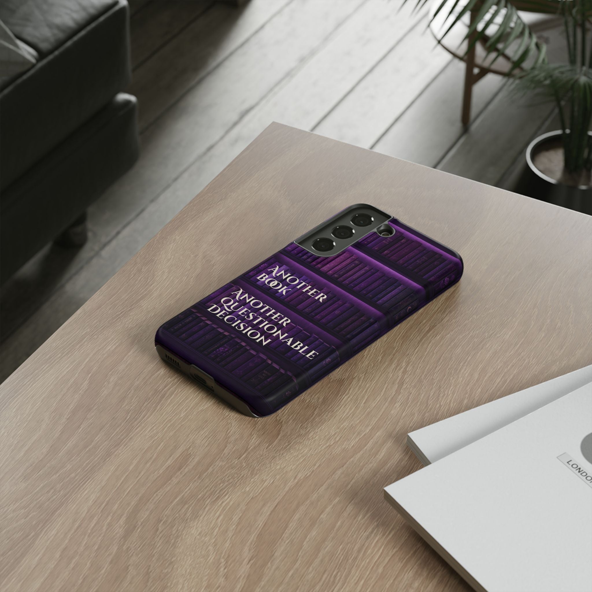Another Book, Another Questionable Decision Phone Case