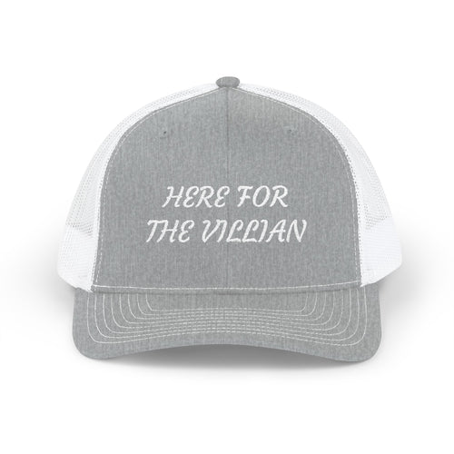 Copy of Here for the Villain Trucker Hat 🖤