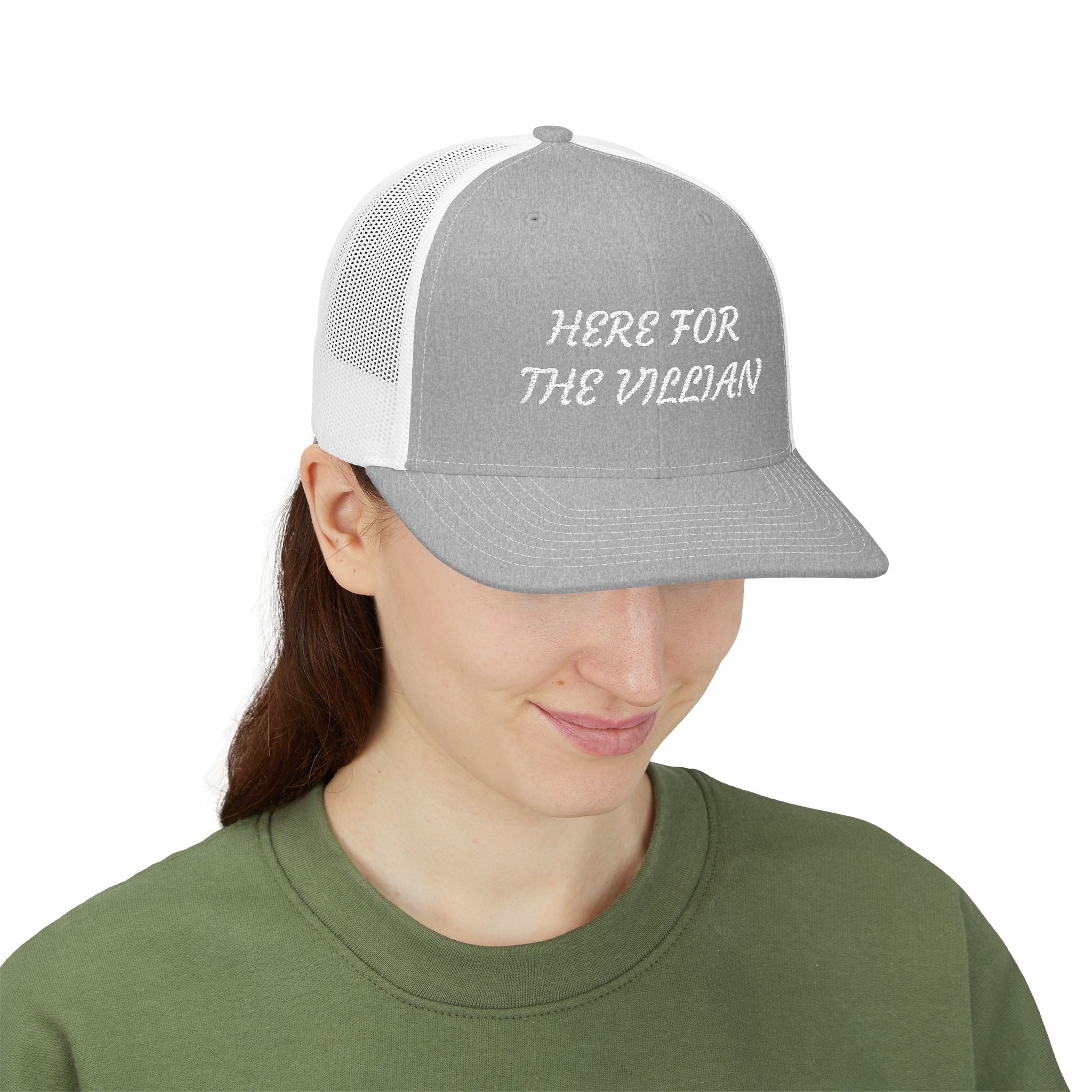 Here for the Villain Trucker Hat 🖤