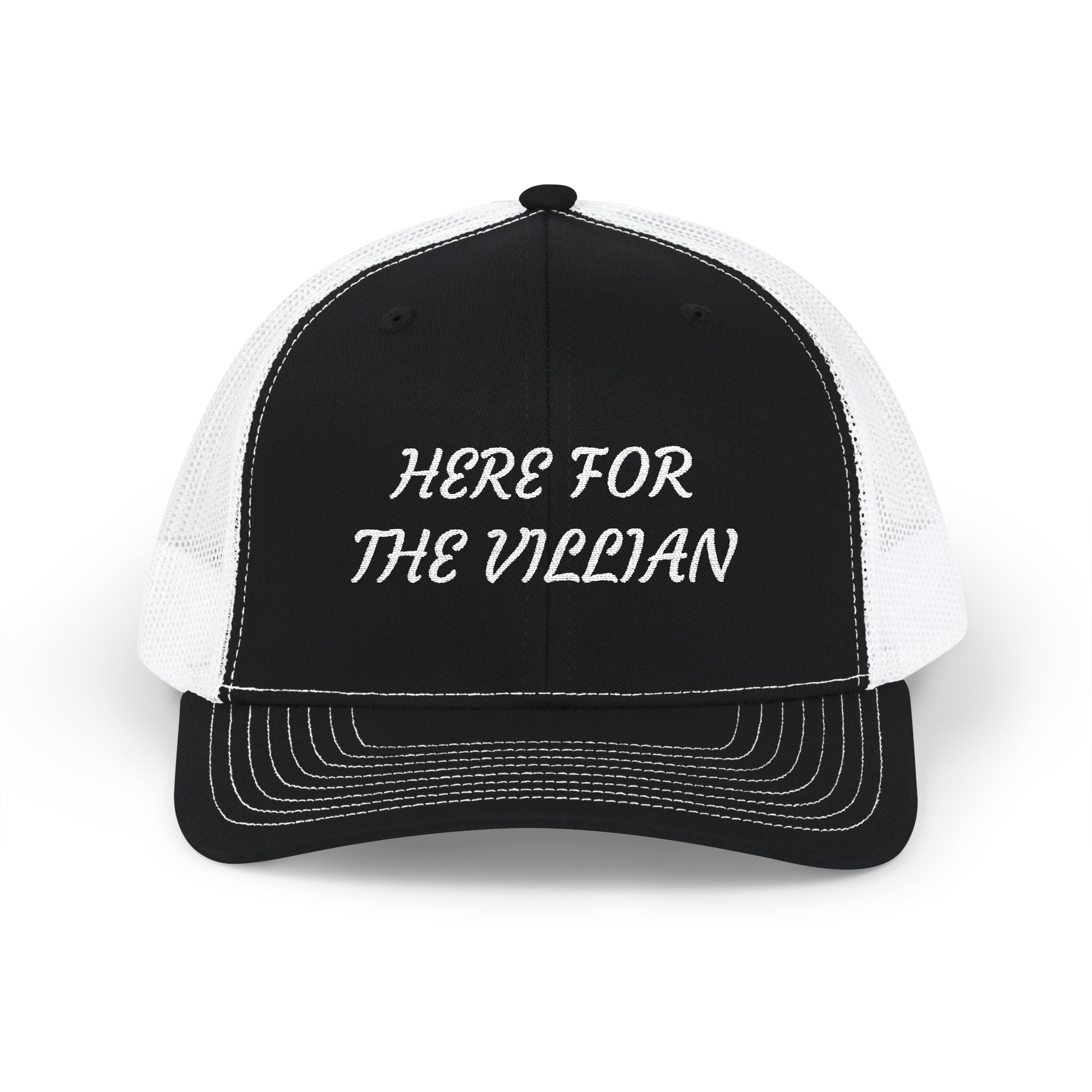 Here for the Villain Trucker Hat 🖤