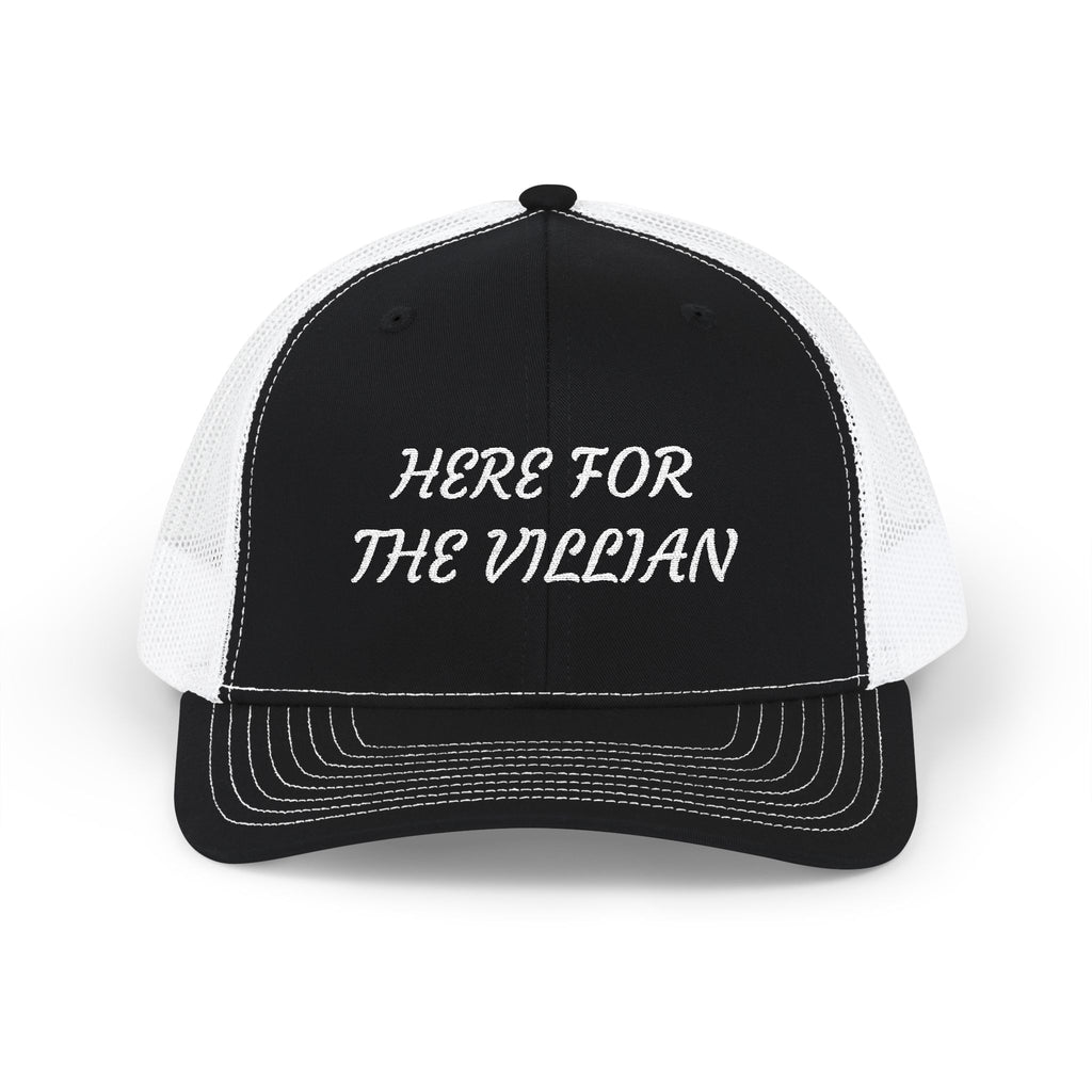 Copy of Here for the Villain Trucker Hat 🖤