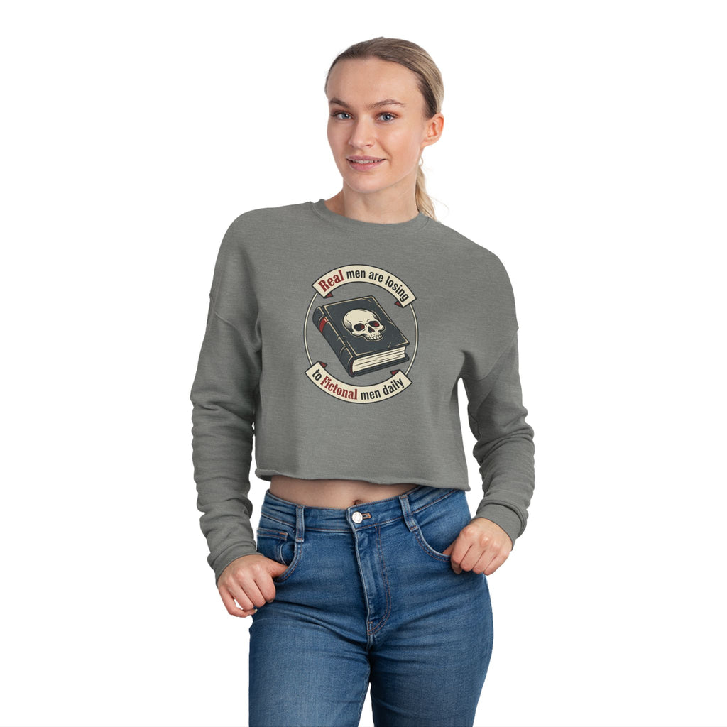 Real Men are Losing... - Cropped Sweatshirt