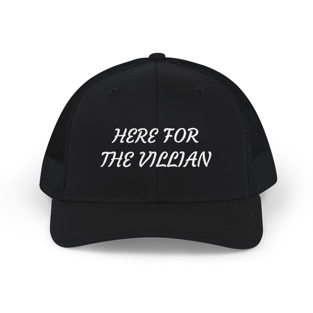 Copy of Here for the Villain Trucker Hat 🖤