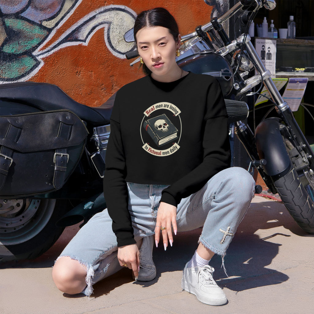 Real Men are Losing... - Cropped Sweatshirt