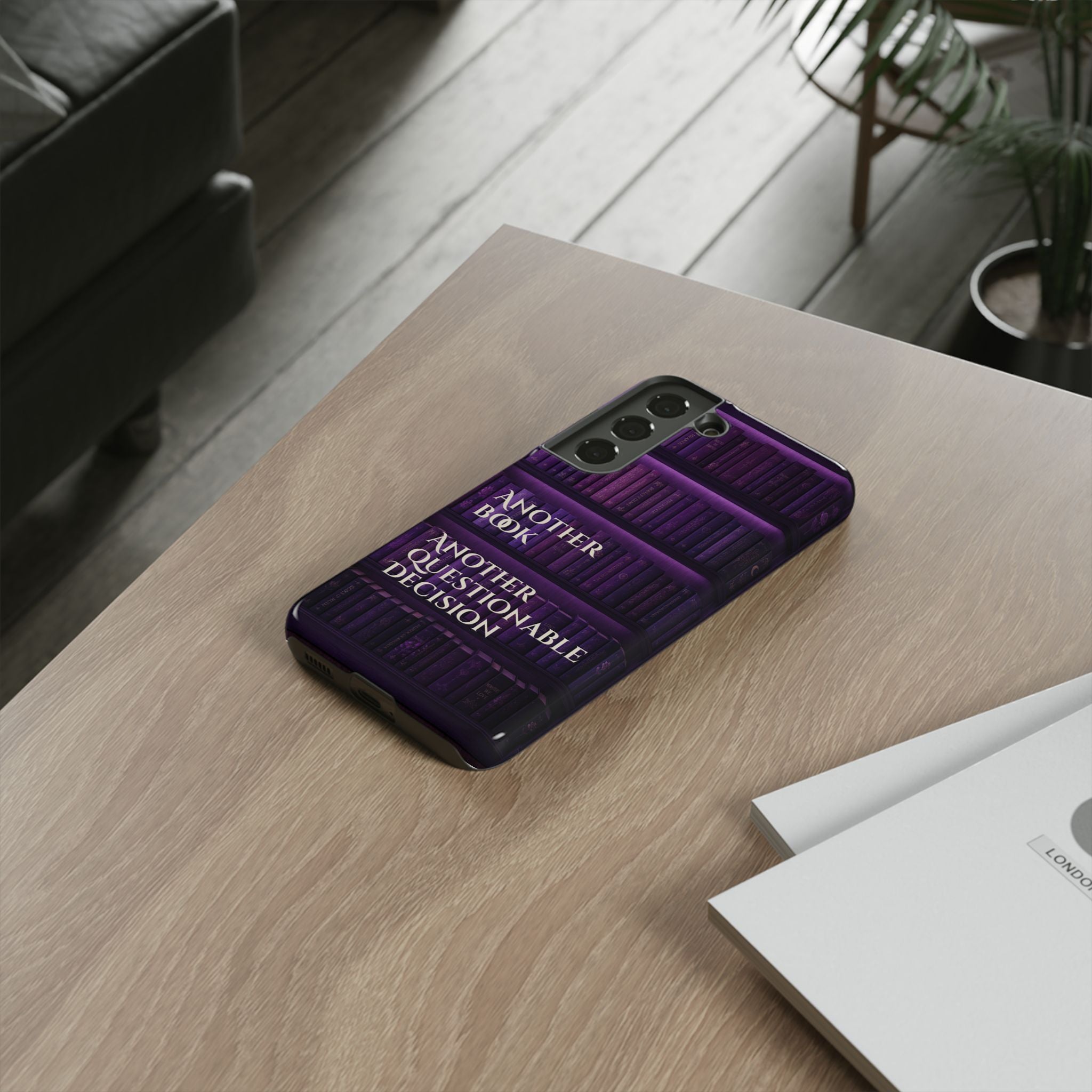 Another Book, Another Questionable Decision Phone Case