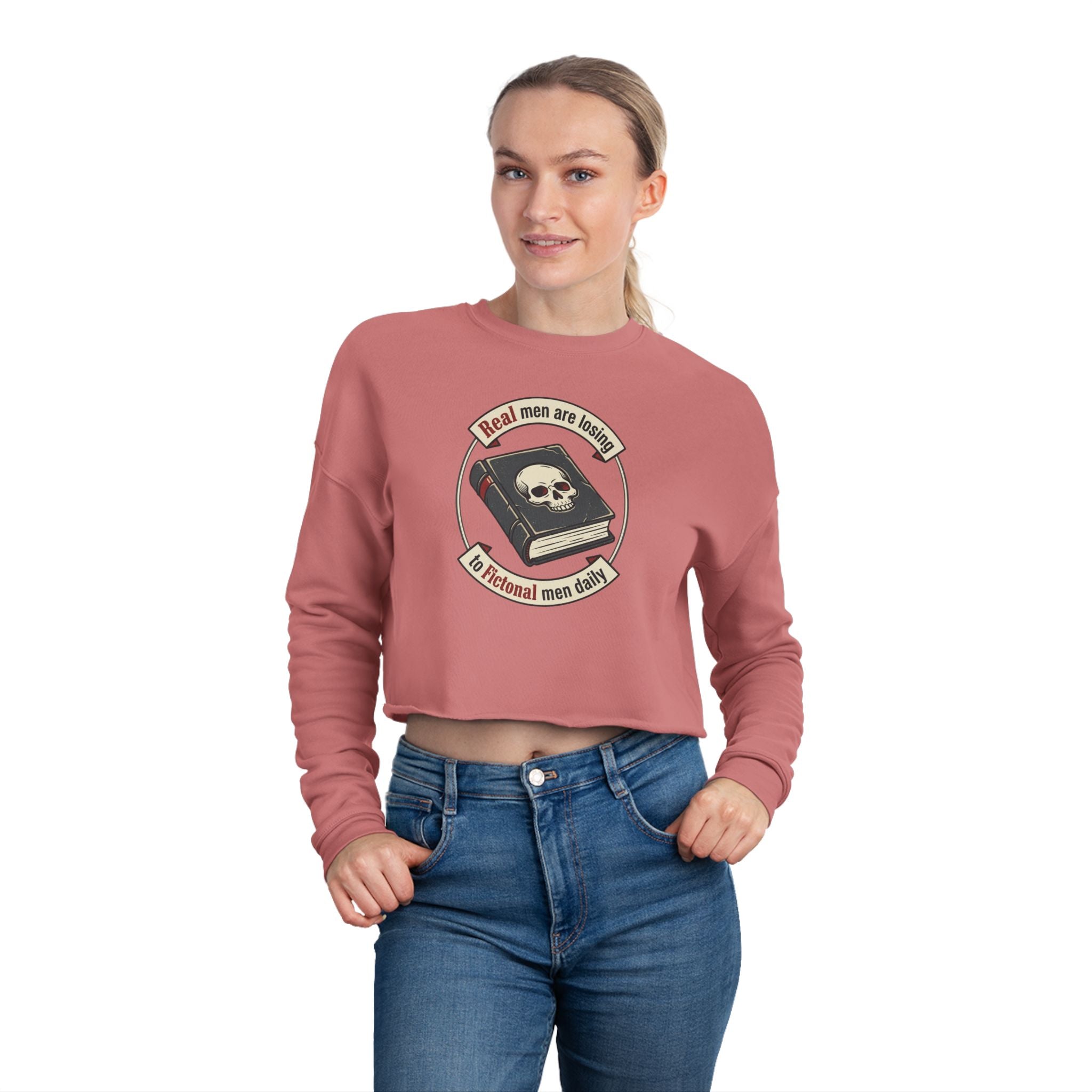 Real Men are Losing... - Cropped Sweatshirt