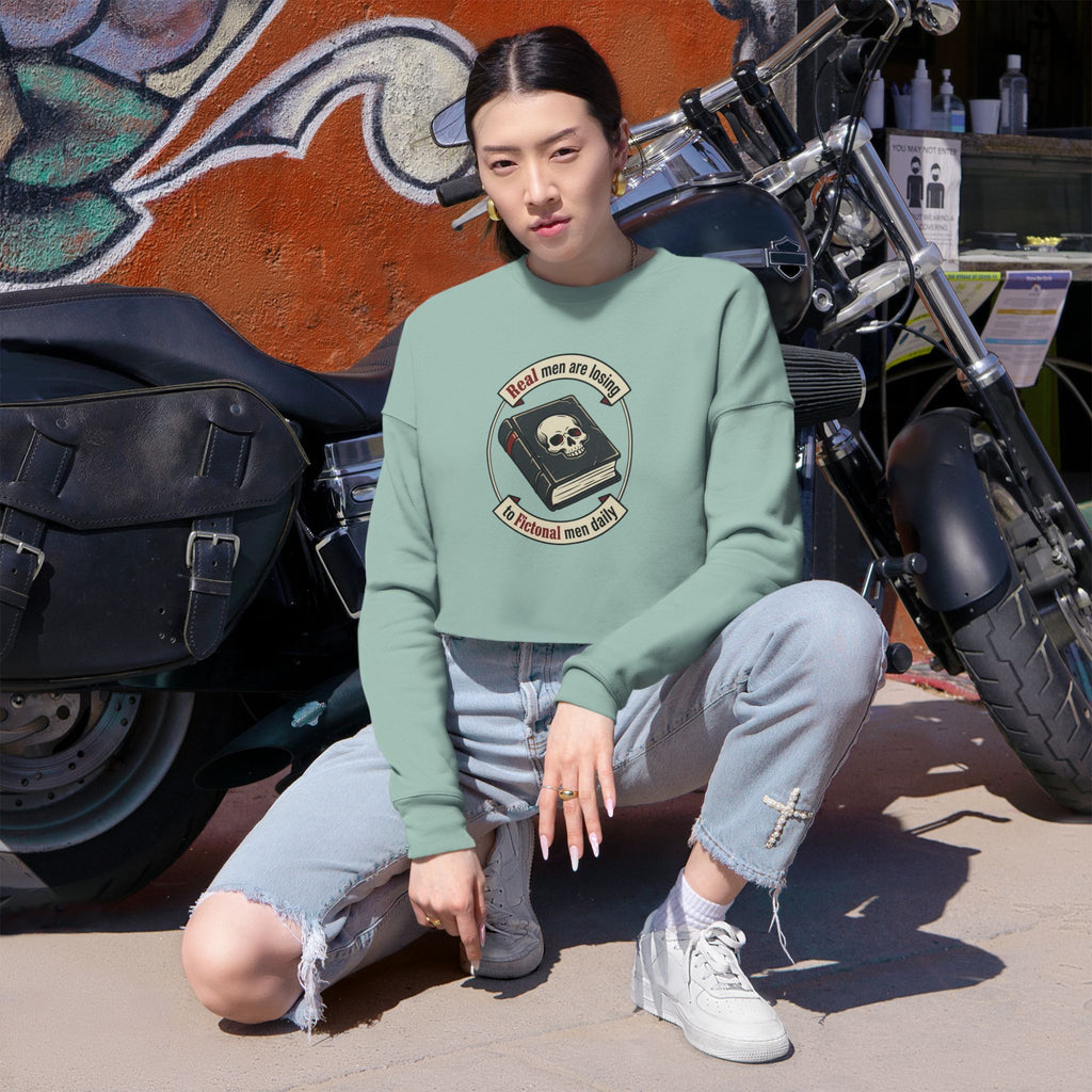 Real Men are Losing... - Cropped Sweatshirt