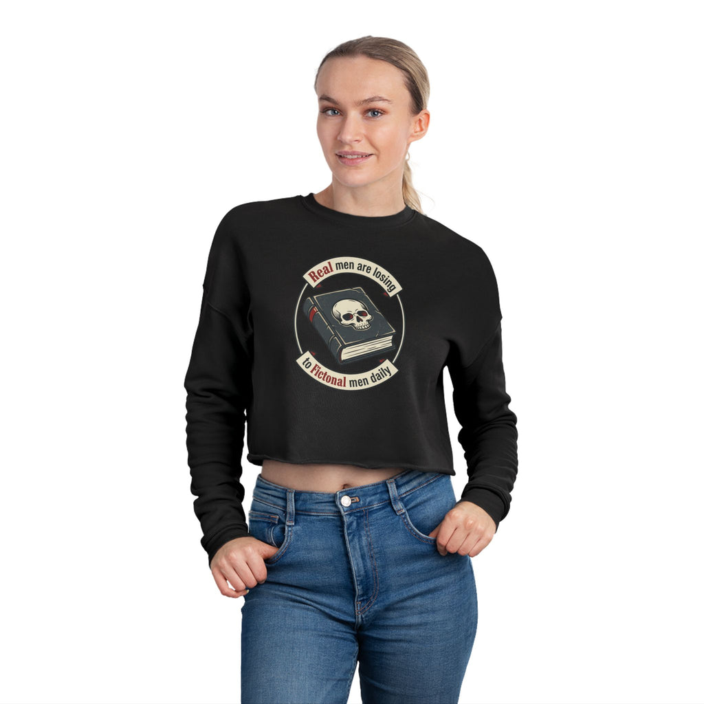 Real Men are Losing... - Cropped Sweatshirt