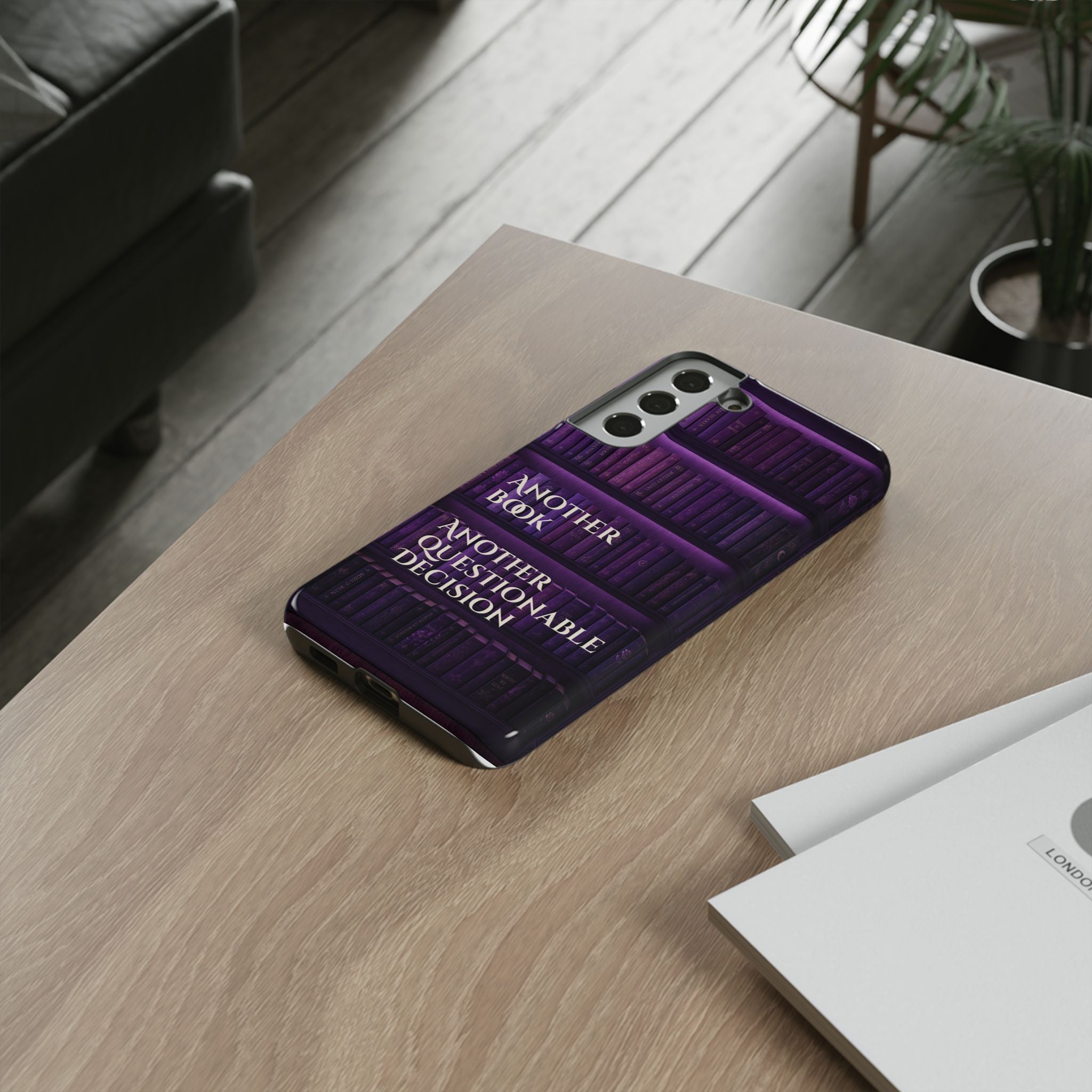 Another Book, Another Questionable Decision Phone Case