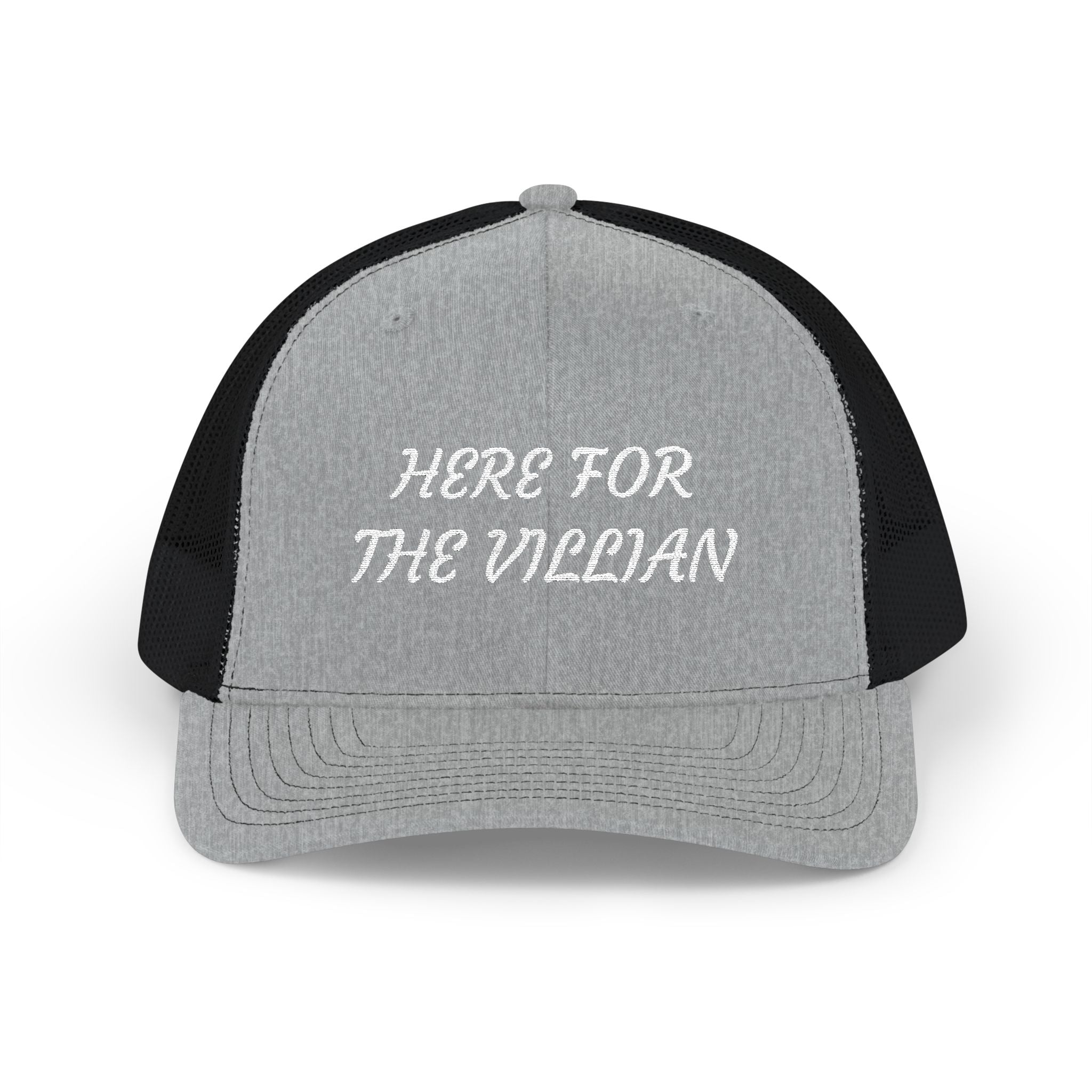 Copy of Here for the Villain Trucker Hat 🖤